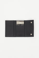 Prada Black Saffiano Leather Key Holder