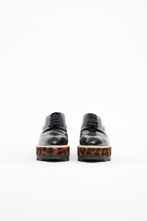 Prada Platform Brogue Oxford Loafer