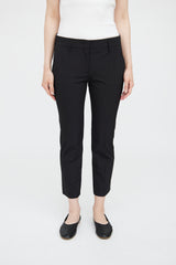 Prada Black Straight Crop Pant