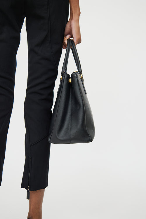 Prada Black Saffiano Galleria Bag