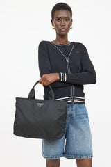 Prada Black Nylon Crossbody Bag
