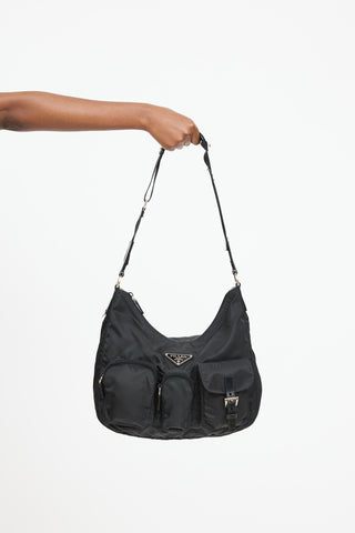 Prada Nylon Cargo Messenger Bag