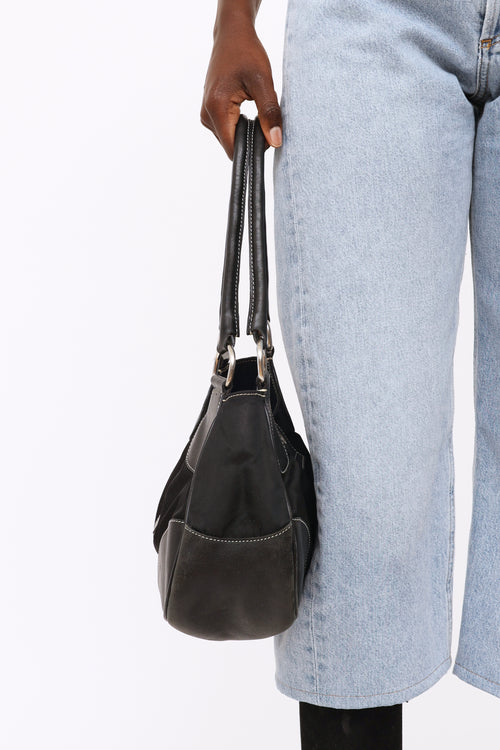 Prada Black Tessuto Nylon Backpack