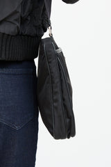 Prada Tessuto Saffiano Crossbody Bag