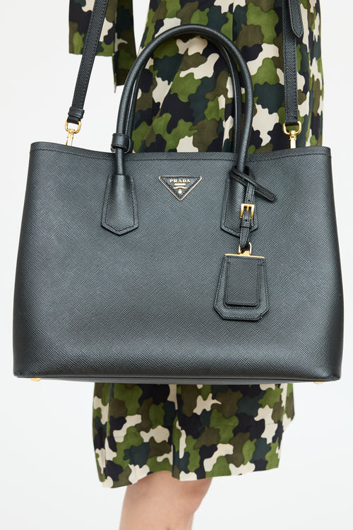 Prada Saffiano Cuir Double Bag