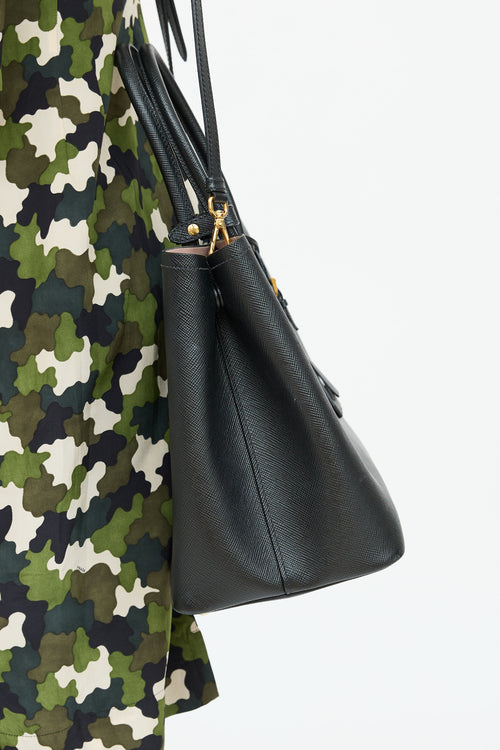 Prada Saffiano Cuir Double Bag