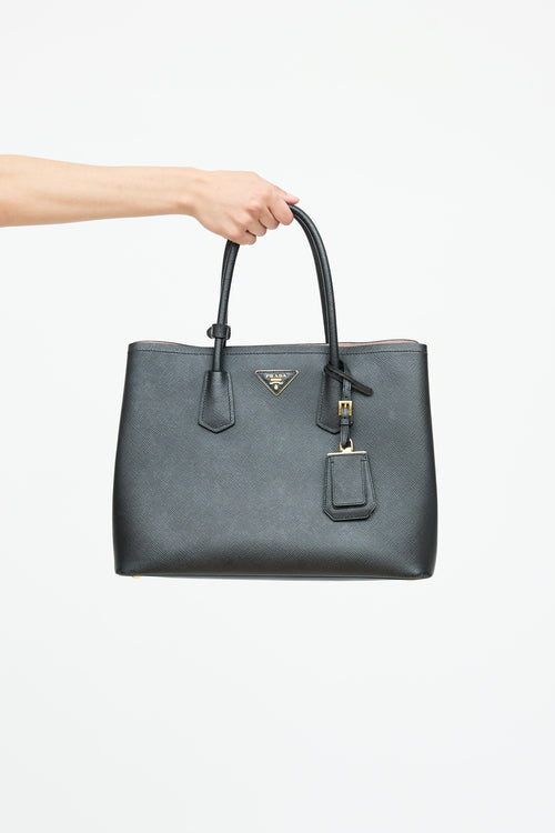 Prada Saffiano Cuir Double Bag