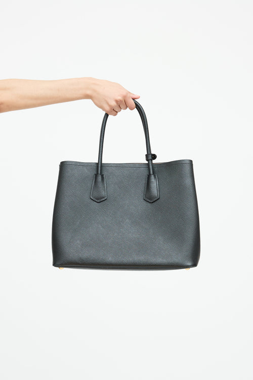 Prada Saffiano Cuir Double Bag