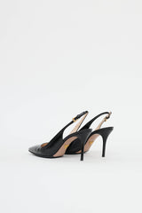 Prada Saffiano Slingback Pump