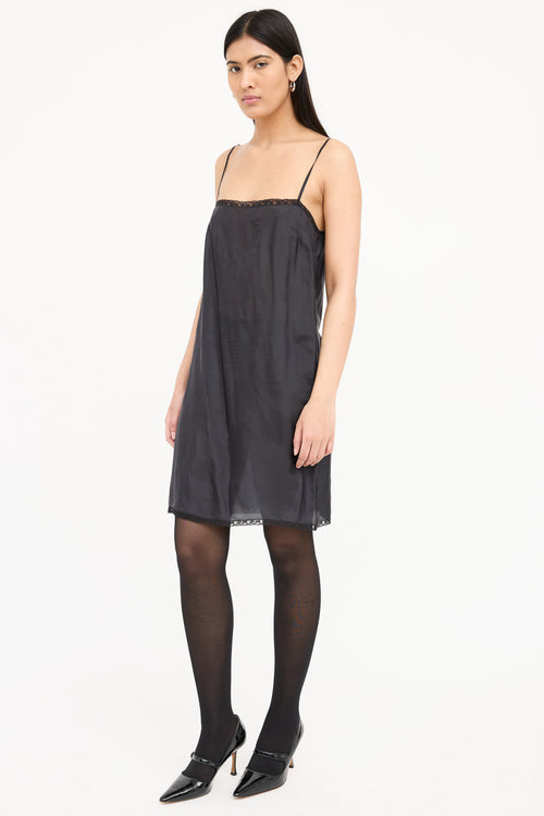Prada Lace Trim Slip Dress