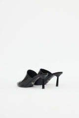 PradaLogo High Heel Sandal