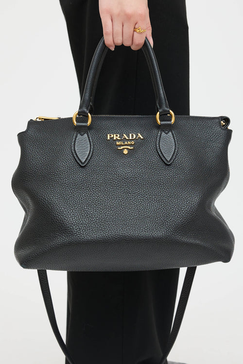 Prada Vitello Phenix Tote Bag