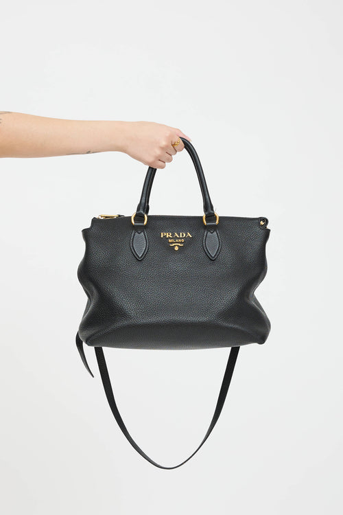 Prada Vitello Phenix Tote Bag