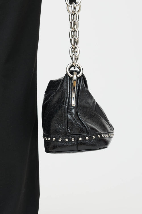 Prada Vitello Shine Studded Bag
