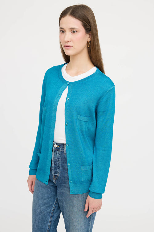 Prada Pocket Button Up Cardigan