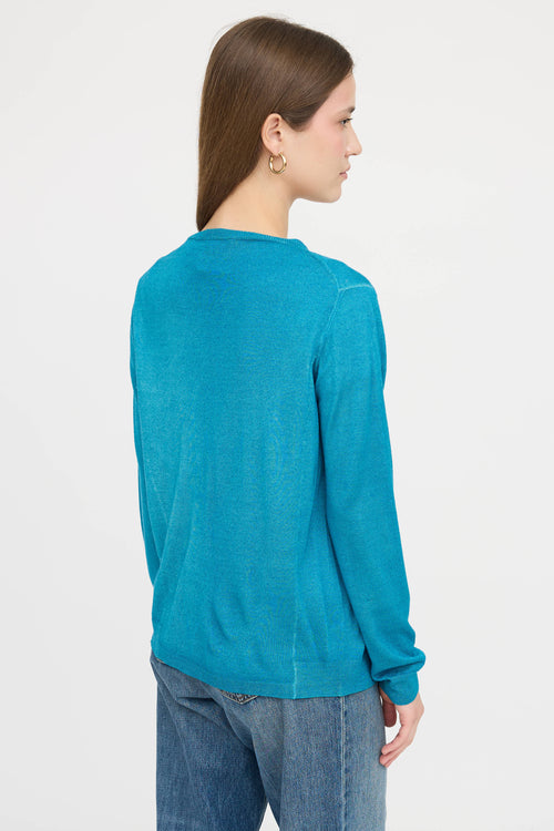 Prada Pocket Button Up Cardigan