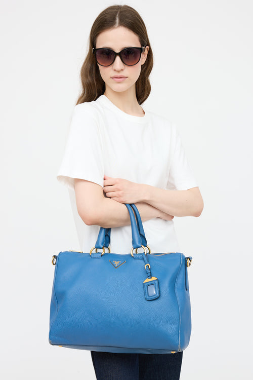 Prada Vitello Daino Tote Bag