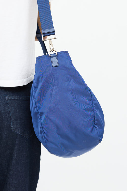 Prada Nylon Tessuto Shopping Tote Bag