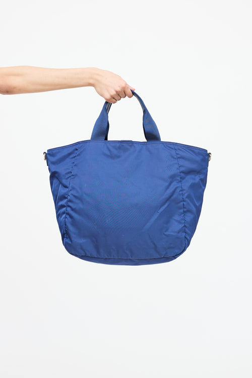 Prada Nylon Tessuto Shopping Tote Bag