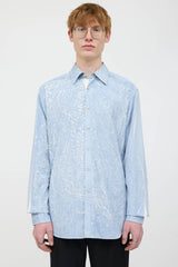 Prada Patterned Dress Shirt