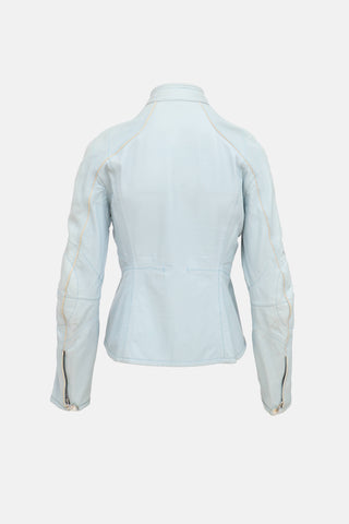 Prada Leather Biker Jacket