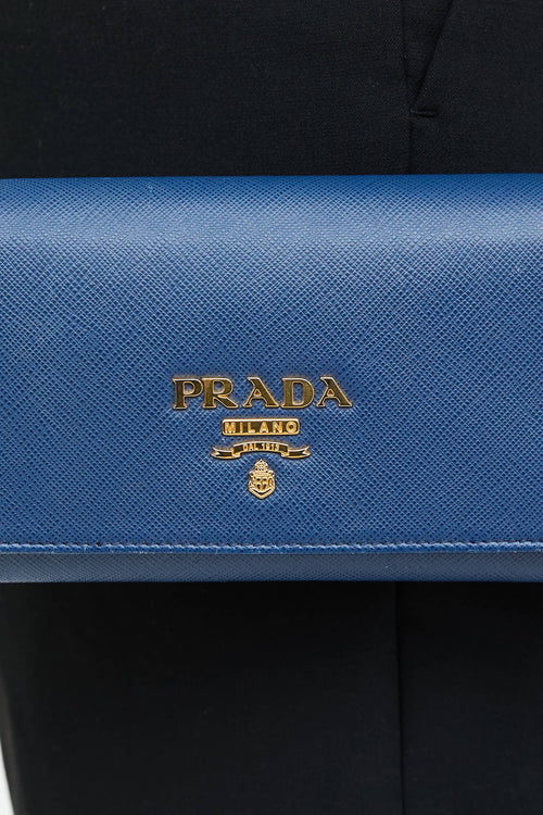 Prada Saffiano Wallet On Chain