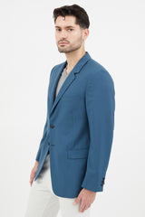 Prada Blue Wool Blazer