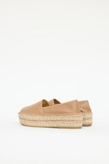 Prada Platform Espadrille Sandal