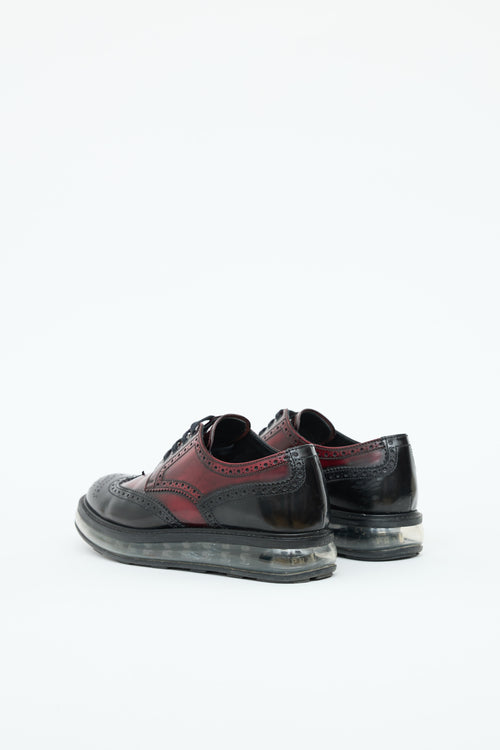 Prada Platform Brogue Oxford