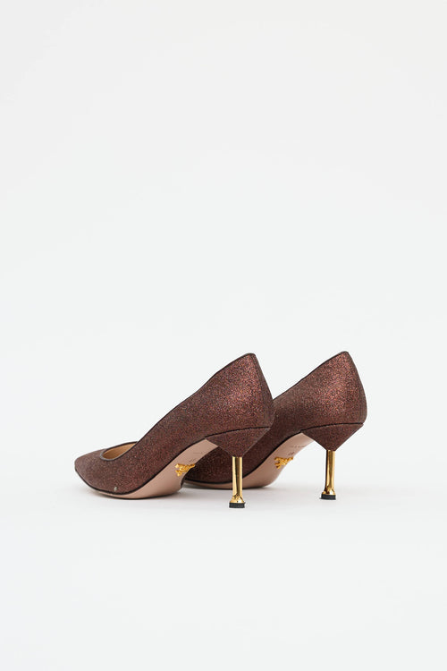 Prada Sparkle Pump
