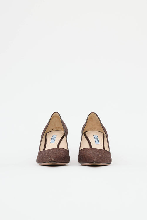 Prada Sparkle Pump