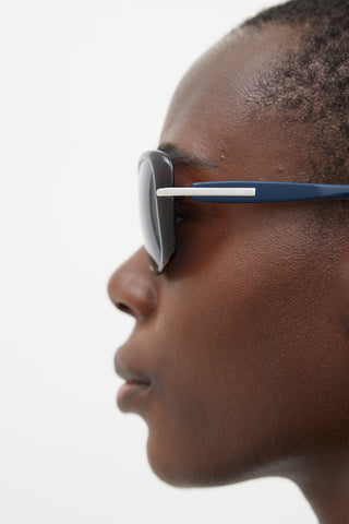 Prada Brown & Blue Conceptual 2AU-1V1 Sunglasses
