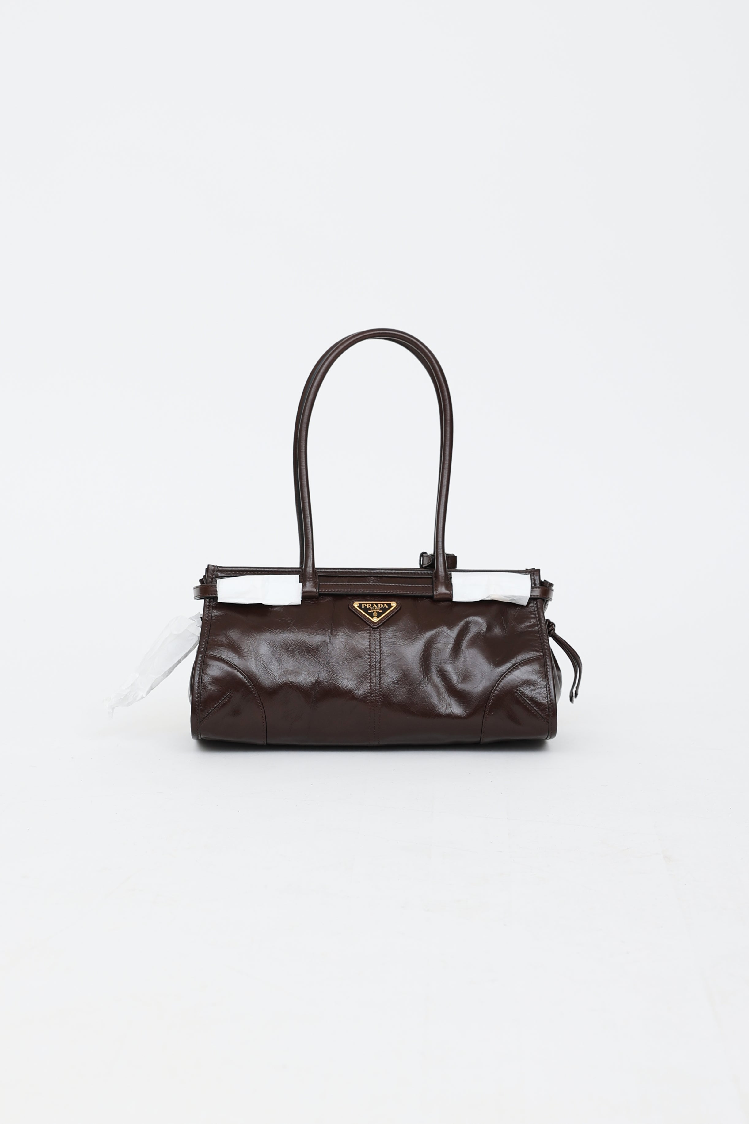 Prada // 2025 Moro Bonnie Medium Shoulder Bag – VSP Consignment