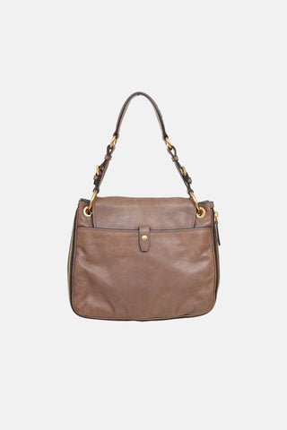 Prada Glace Zip Around Shoulder Bag