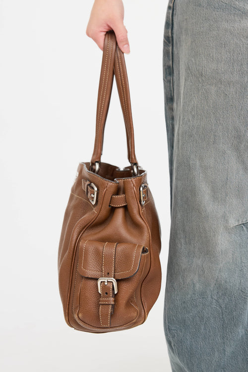 Prada Vitello Diano Shoulder Bag