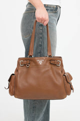 Prada Vitello Diano Shoulder Bag