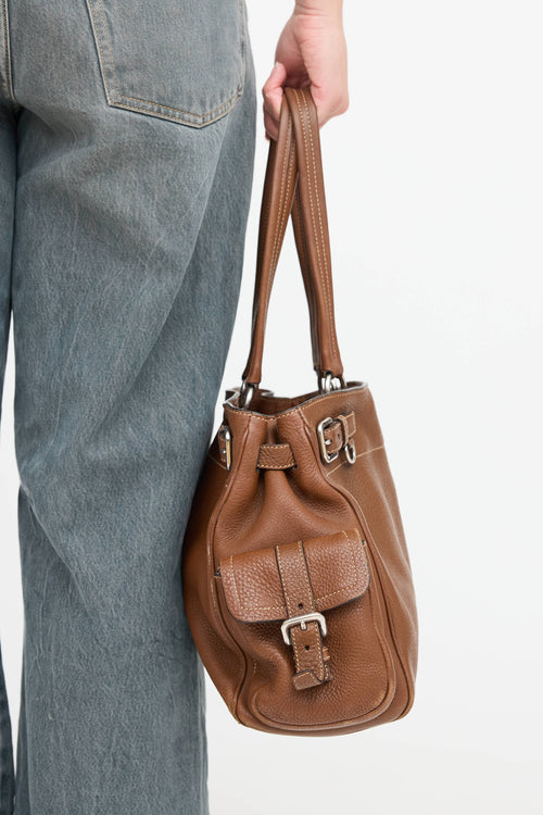 Prada Vitello Diano Shoulder Bag