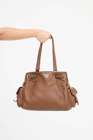 Prada Vitello Diano Shoulder Bag