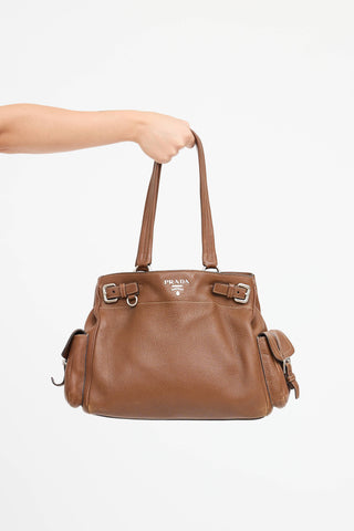 Prada Vitello Diano Shoulder Bag