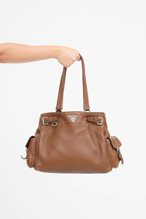 Prada Vitello Diano Shoulder Bag