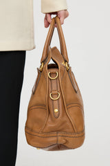 PradaCervo Bauletto Bowler Bag