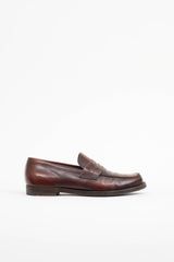Prada Leather Penny Loafer