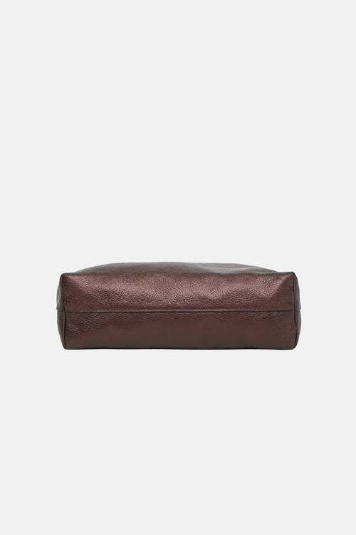 Metallic Vitello Daino Bag