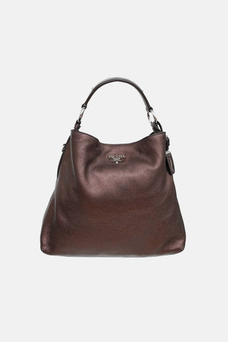 Metallic Vitello Daino Bag