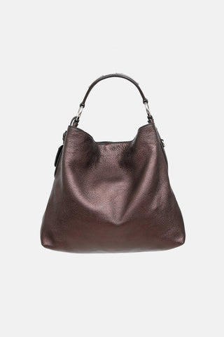 Metallic Vitello Daino Bag