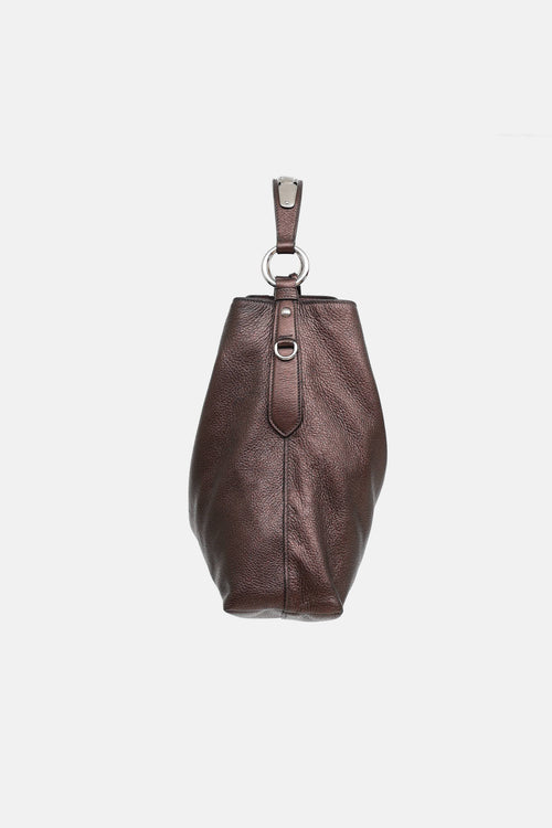 Metallic Vitello Daino Bag