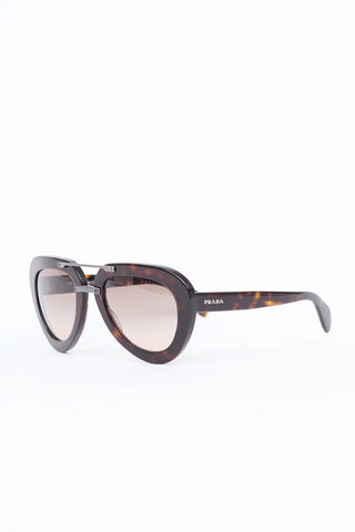 Prada SPR 28R Aviator Sunglasses