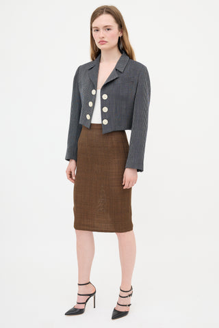 Prada 2000s Pencil Skirt