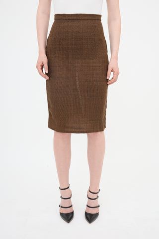 Prada 2000s Pencil Skirt