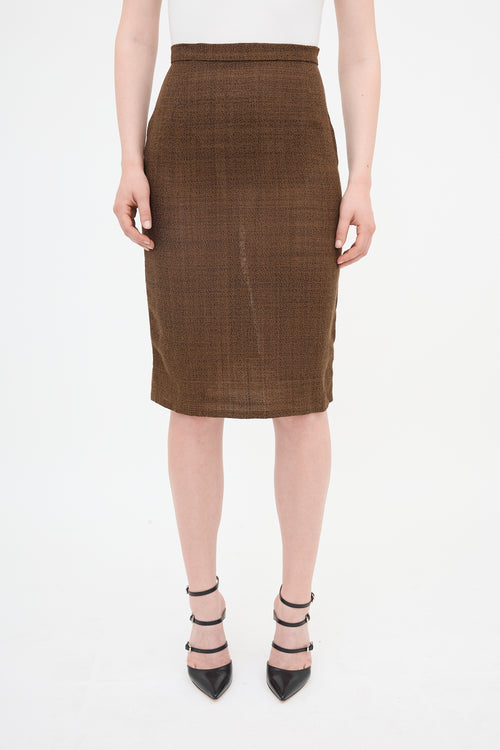 Prada 2000s Pencil Skirt